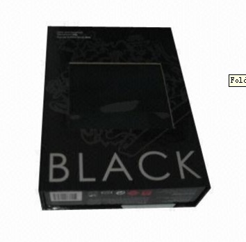經典黑色簡約電子玩具禮品盒 
